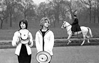 High Fashion in Hyde Park 
©2006 TopFoto/Ken Russ
