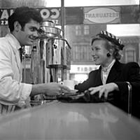 Photo by Ken Russell - January 1955
The last of t