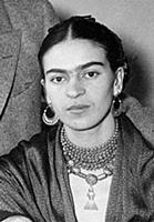 Frida Kahlo
Mexican painter
pictured in her New 
