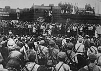 Bolshevik meeting in Russia - 1919 ( Civil War )
