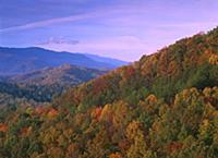 Appalachian Mountains ablaze with fall color, Grea