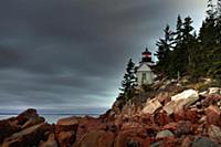 Lighthouse, Bass Harbor, Acadia National Park, Mai