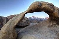 Mobius Arch, Mount Whitney, Alabama Hills, Califor