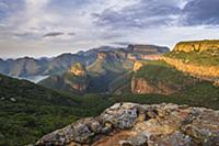 Blyde River Canyon at sunset, Mpumulanga, South Af