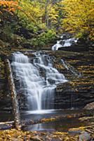 Waterfall, Kitchen Creek, Ricketts Glen State Park