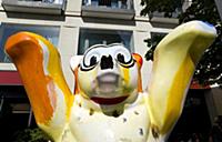 Germany, Berlin, Mitte, A United Buddy Bear sculpt