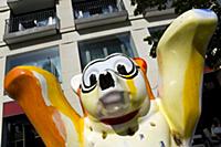 Germany, Berlin, Mitte, A United Buddy Bear sculpt