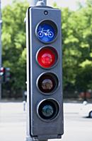 Germany, Berlin, Mitte, pedestrian crossing lights