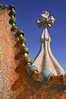 Spain, Catalunya, Barcelona, Antoni Gaudi's Casa B