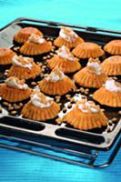 Морковные кексы с сырным кремом