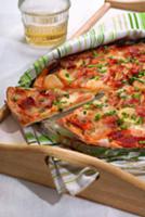 Пицца с картофелем и грудинкой