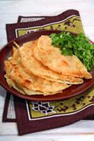 Кыстыбый с картофельным пюре
