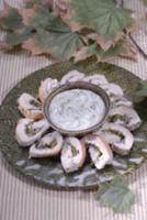 Куриные рулеты под сырным соусом