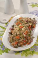 Закуска из баклажана и красного перца