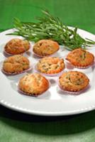Кексы с кинзой и тархуном