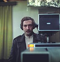 Съемки «Москва слезам не верит», 1981. На фото: Ве