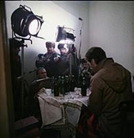 Съемки «Москва слезам не верит», 1981. На фото: Ал