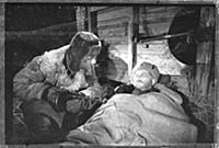 Кадры из фильма «Живые и мертвые», 1 серия (1963).