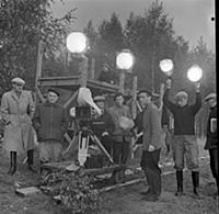 Съемки фильма «Грешница», (1962). На фото: Гавриил