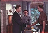 Кадр из фильма «Аттестат зрелости», (1954). На фот