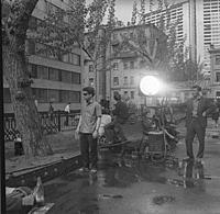 Съемки фильма «Фокусник», производство 'Мосфильм',