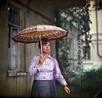 Кадр из фильма «Портрет с дождем», (1977). На фото
