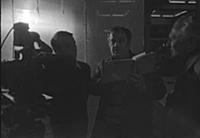 Рабочий момент на съемках фильма «Вокзал для двоих