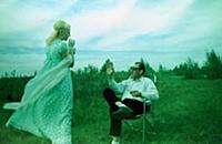 Съемки фильма «Метель», (1964). На фото: Валентина