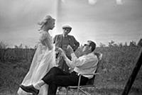 Съемки фильма «Метель», (1964). На фото: Валентина