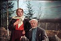Кадр из фильма «Свадьба с приданым», (1953). На фо