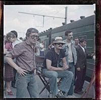 Съемки фильма «Родня», (1981).