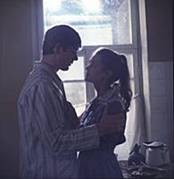 Кадр из фильма «Предчувствие любви», (1982). На фо