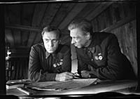 Кадр из фильма «Живые и мертвые», СССР, 1964. На ф