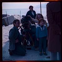 Съемки фильма «Экипаж», (1979). На фото: Александр