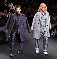 Бен Стиллер и Оуэн Уилсон на показе Valentino