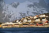 The fishing village of Reine, Lofoten, Norway