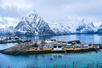 The fishing village of Reine, Lofoten, Norway