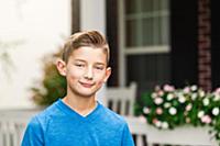 Portrait of young boy