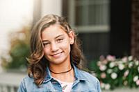 Portrait of young girl