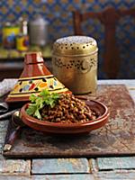 Moroccan chickpea tagine