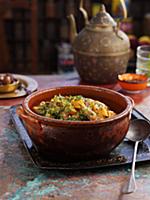 Pork tagine with sweet potato (North Africa)