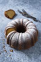 Gluten-free eggnog bundt cake