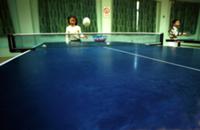 Китай. Школа настольного тенниса в Шанхае.