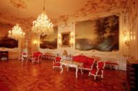 Вена, Австрия. На фото - зал (The Rosa Room) в зам