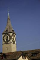 Цюрих (Zurich), Швецария. На фото - церковь Св. Пе