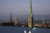 Цюрих (Zurich), Швецария. На фото - панорама город