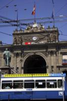 Цюрих (Zurich), Швецария. На фото - здание Централ