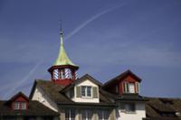 Цюрих (Zurich), Швецария. На фото - дома в центре 
