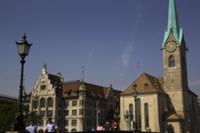 Цюрих (Zurich), Швецария. На фото - ратуша (Stadth