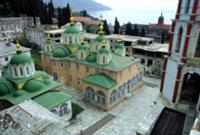Район горы Афон (Athos) - это особая территория Гр